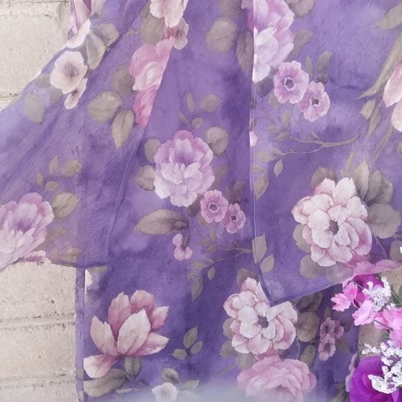 Jessica Howard Long Dress. Short sleeve - Picture 10 of 14